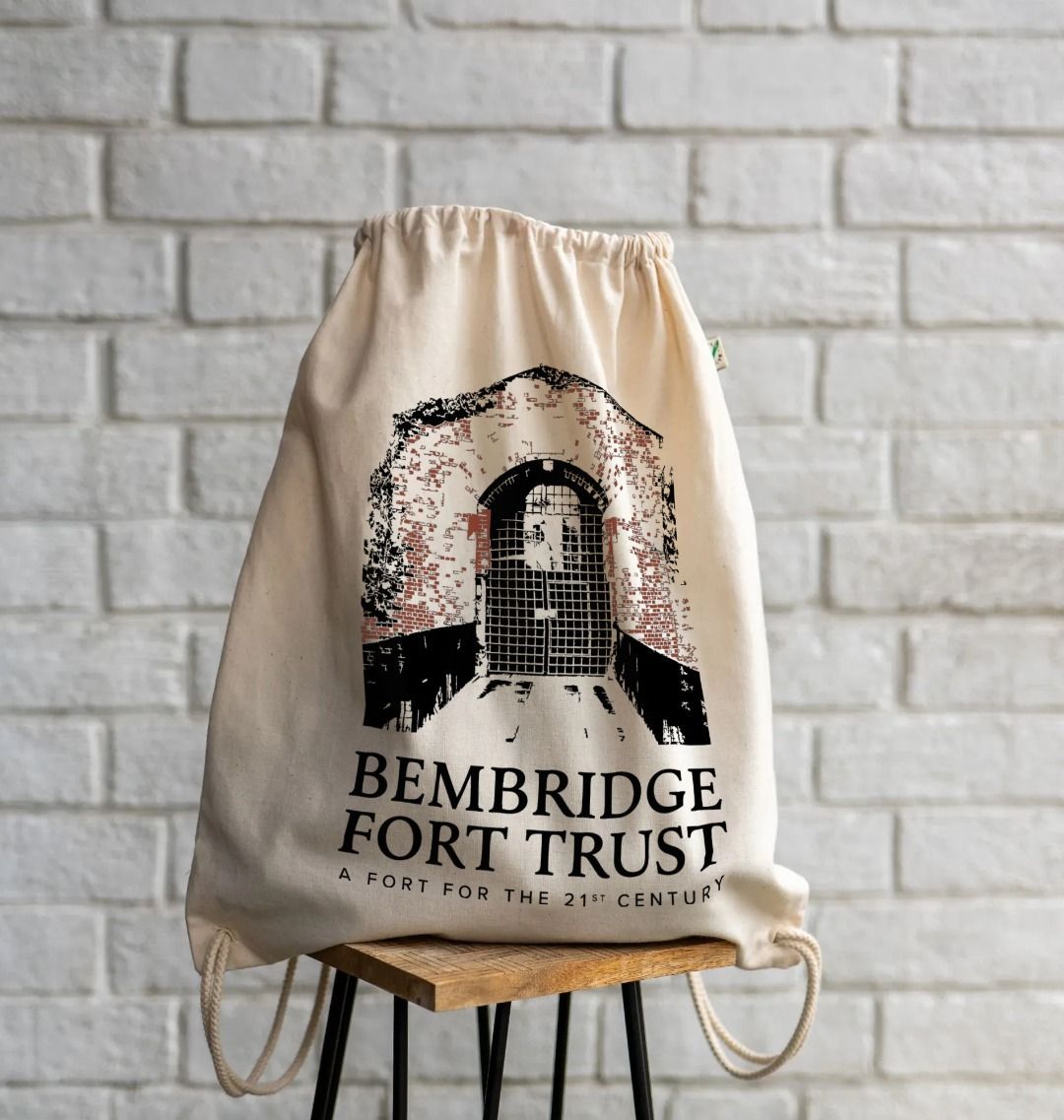 Bembridge Fort Eco Draw string bag