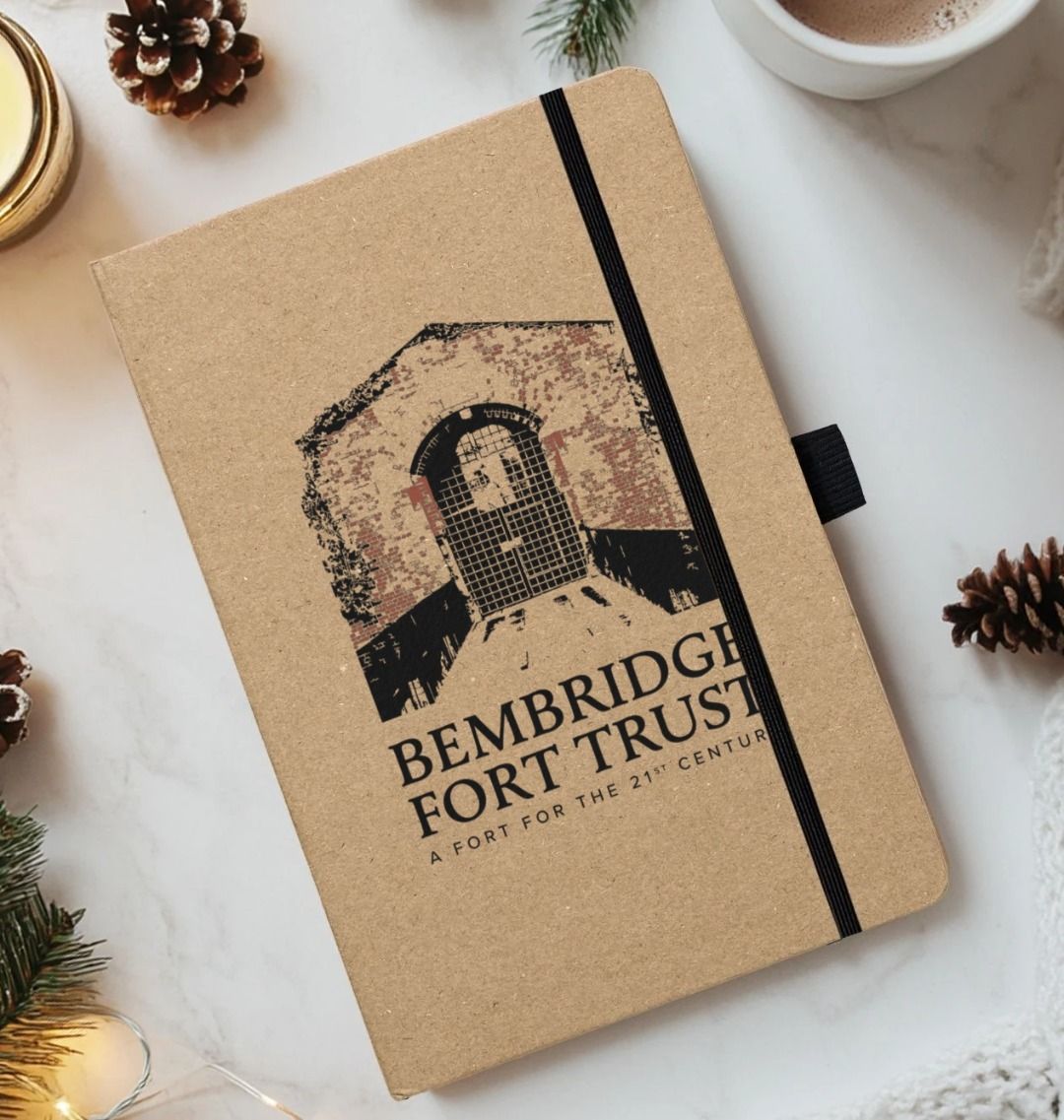 Bembridge Fort Recycled Notebook