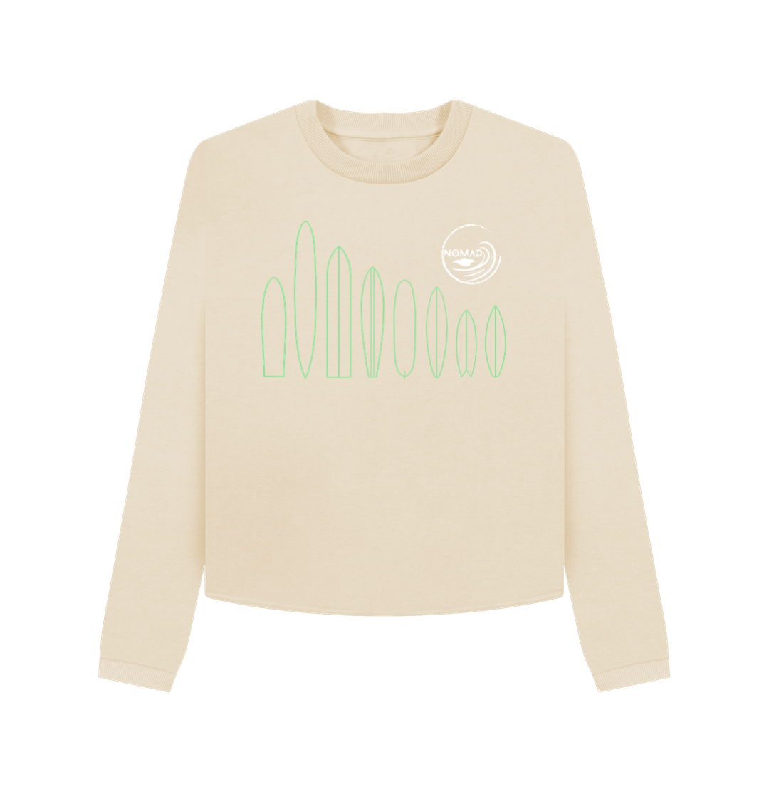 Oat Nomad IOW Women's Boxy Jumper \"Sizing up\"