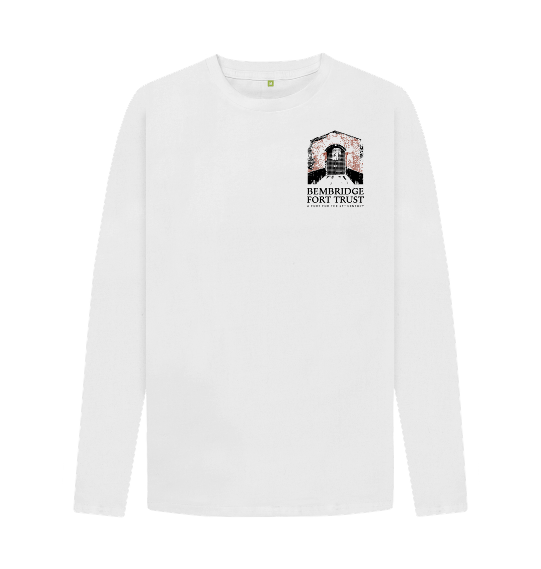 White Bembridge Fort Long Sleeve T Shirt