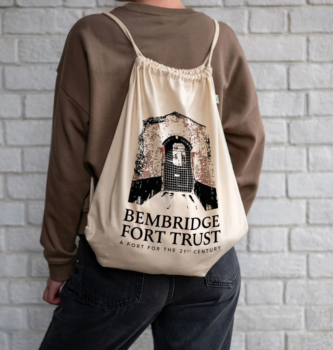 Bembridge Fort Eco Draw string bag