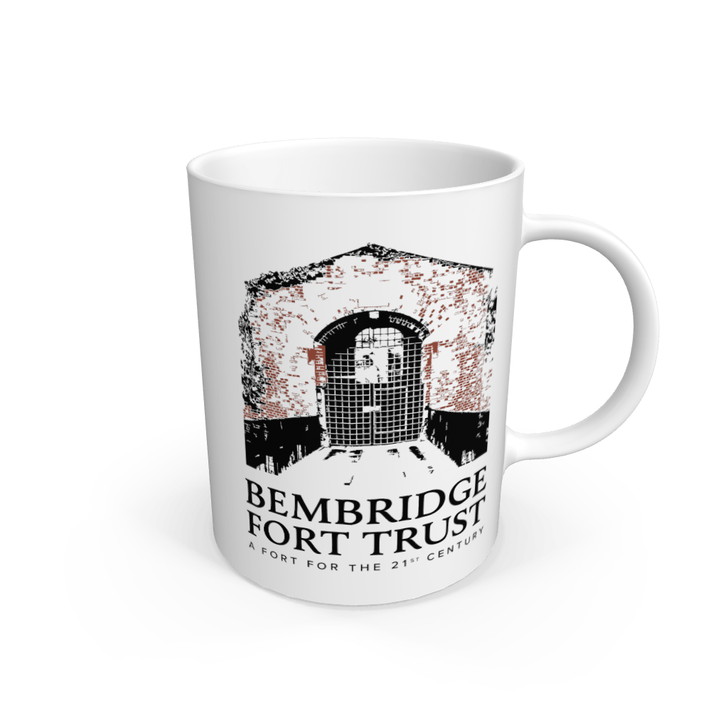 White Bembridge Fort Ceramic mug