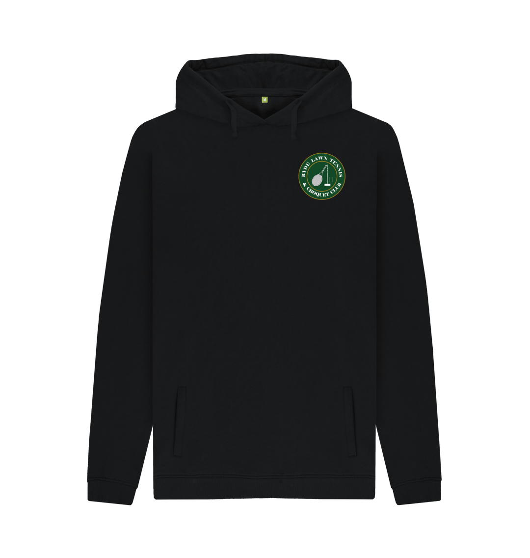 Black Printed Hoody