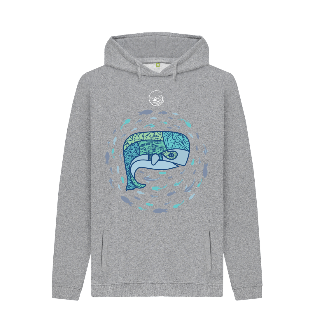 Light Heather Printed Hoody