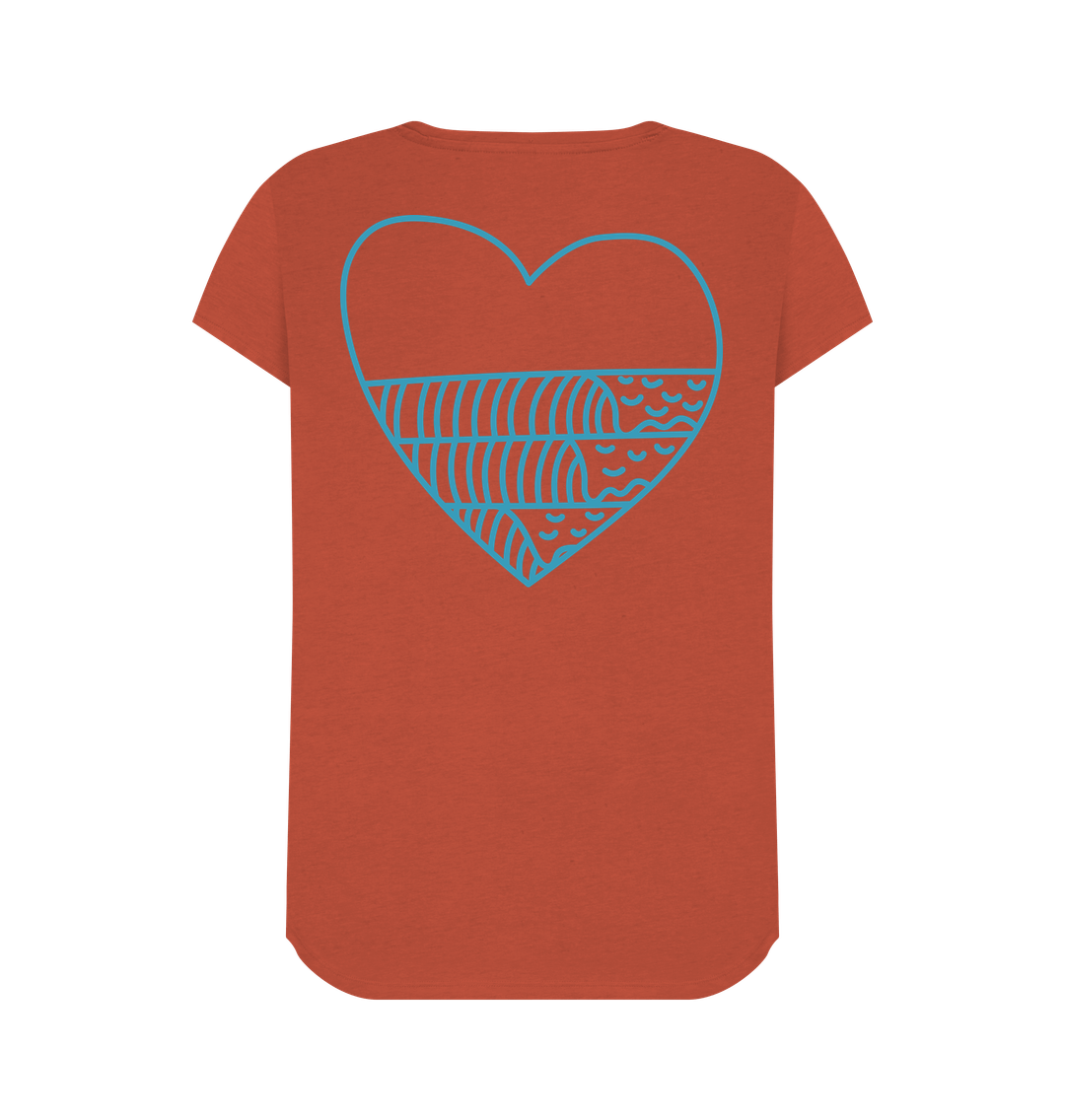 Nomad IOW V neck T shirt "Hearty"
