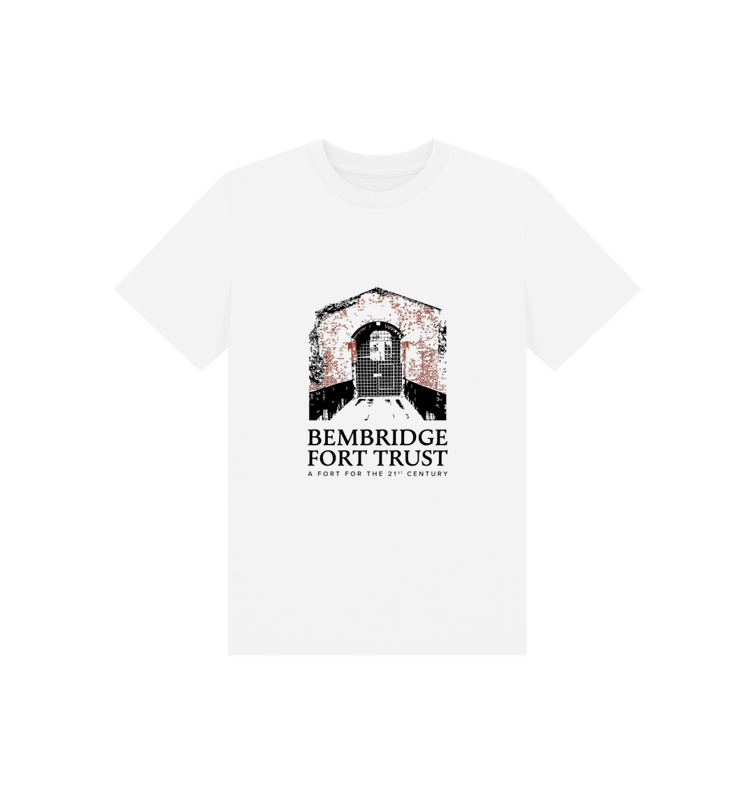 White Bembridge Fort Kid's T shirt