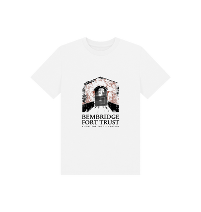 White Bembridge Fort Kid's T shirt