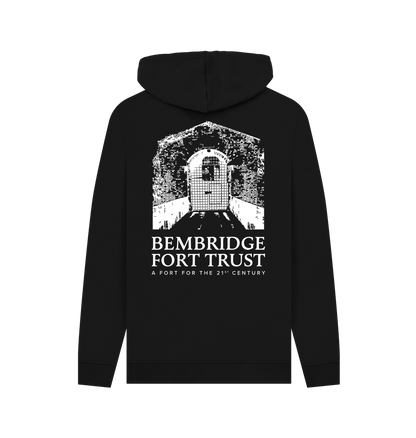 Black Printed Hoody