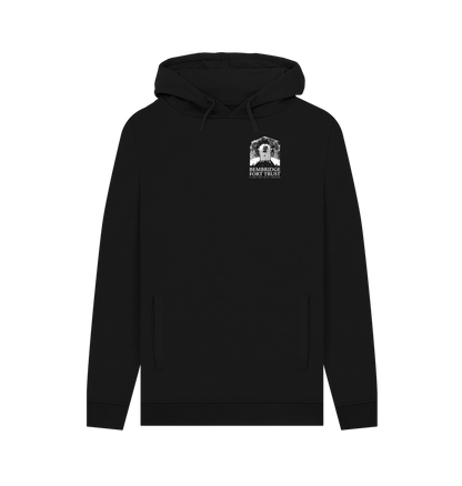 Black Printed Hoody