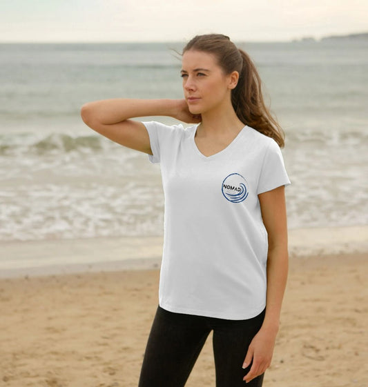 Nomad IOW V neck T shirt "Hearty"