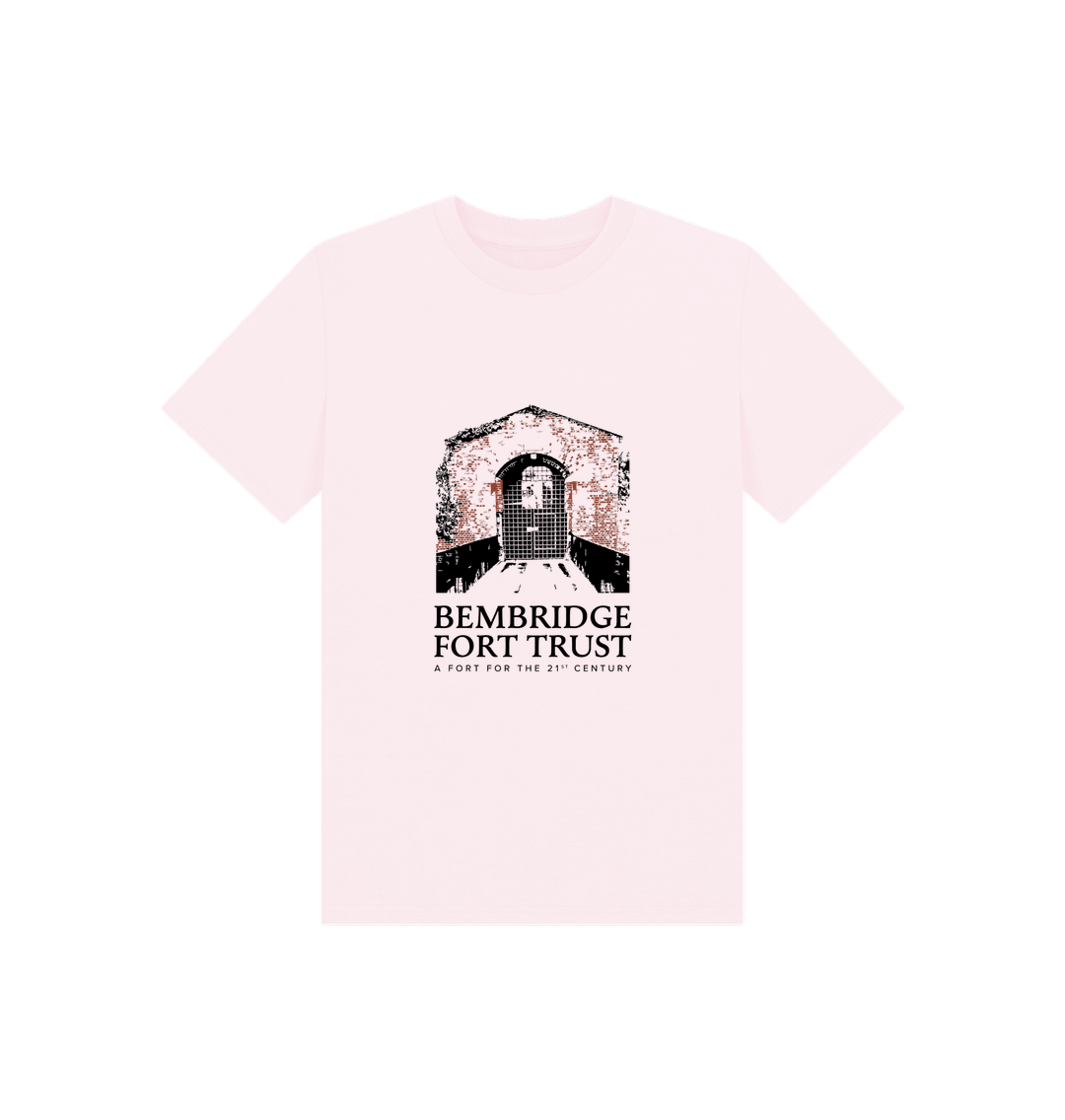 Pink Bembridge Fort Kid's T shirt