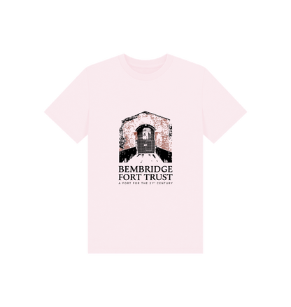 Pink Bembridge Fort Kid's T shirt