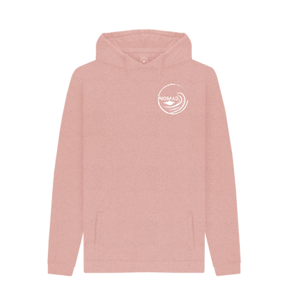 Sunset Pink Nomad IOW ReWear Hoodie -  \"The Melt\"