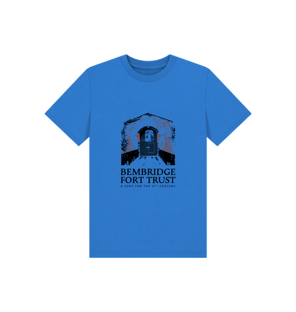 Bright Blue Bembridge Fort Kid's T shirt
