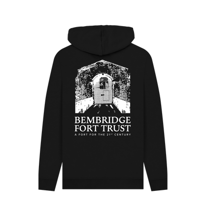 Black Printed Hoody