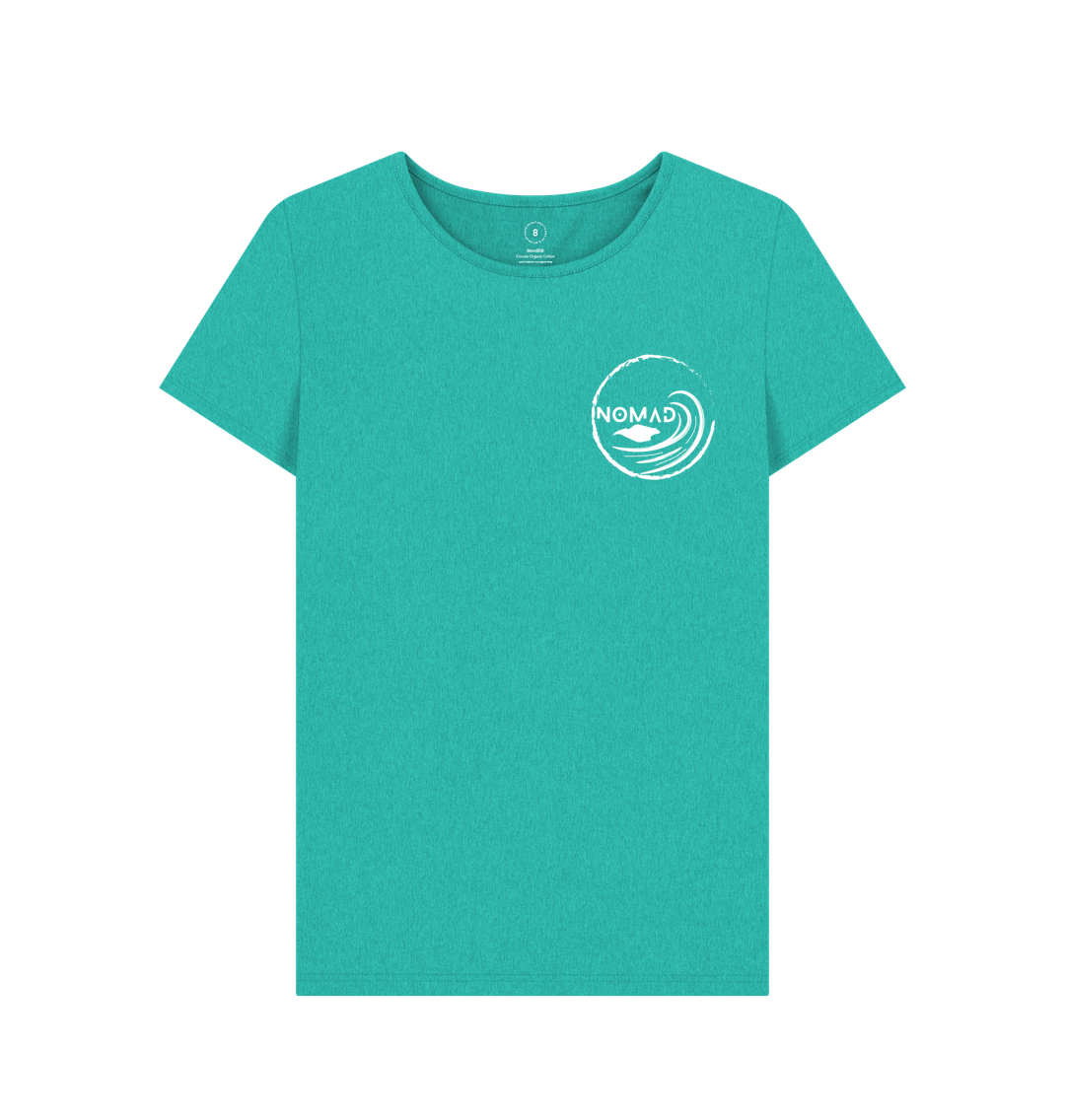 Seagrass Green Nomad IOW T shirt Remill Womens