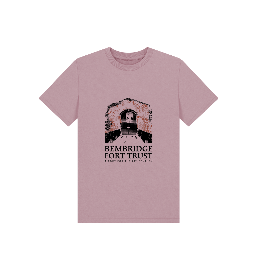 Mauve Bembridge Fort Kid's T shirt