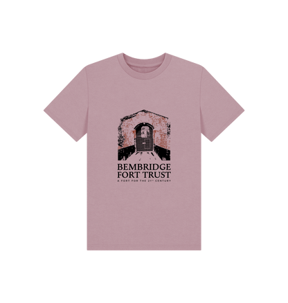 Mauve Bembridge Fort Kid's T shirt