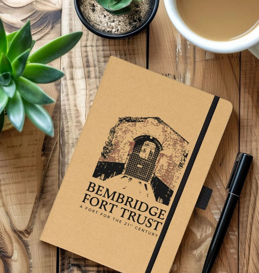 Bembridge Fort Recycled Notebook