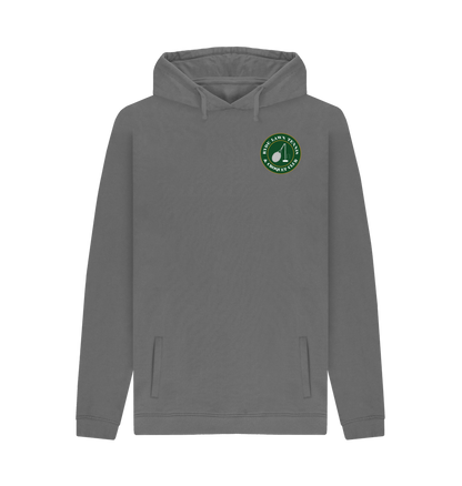Slate Grey Printed Hoody